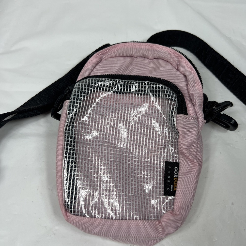 American Eagle Outfittersโ Small Pink Cordura Fabric Cross Body